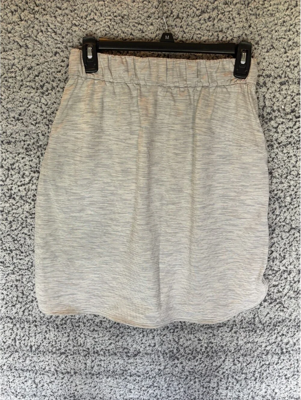 Lululemon On the Fly Woven Skirt Size 6 Wee Are From Space Nimbus Battleship